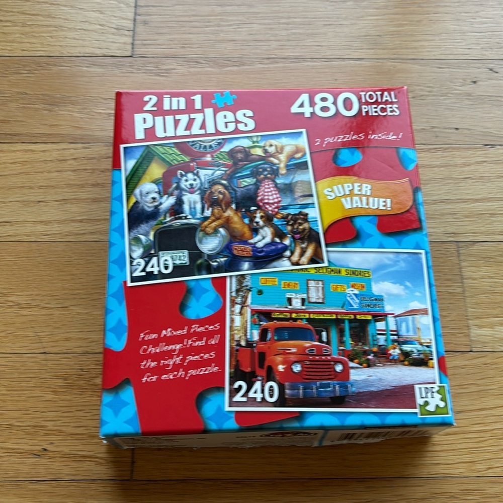 Crazart dog truck puzzle